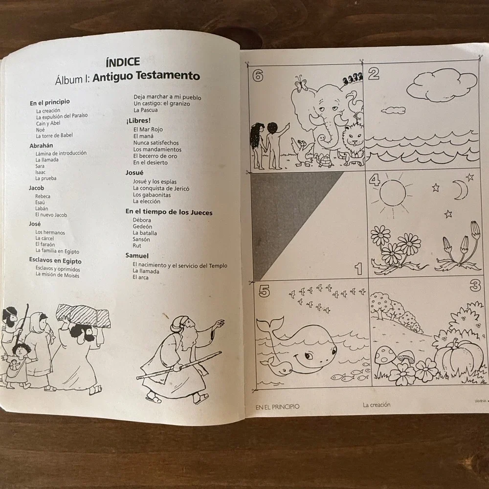 Una Biblia Muchos Juegos 1 Antiguo Testamento Spanish Bible Activity Book 2003